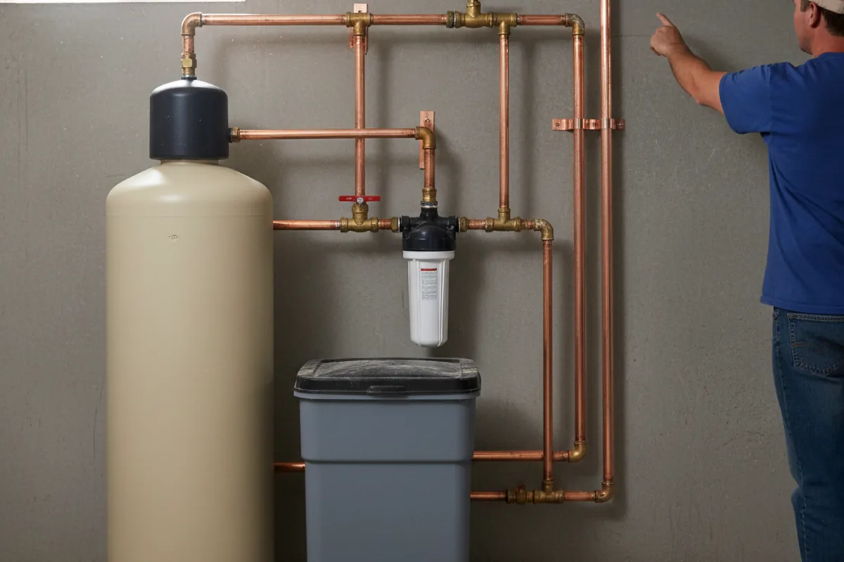 Whole-house water treatment system installed in Townsend